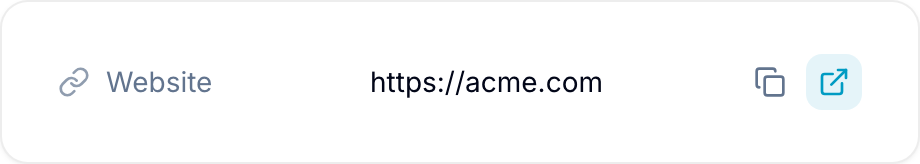 Opening a saved URL in a new browser tab Open-link action for a saved URL